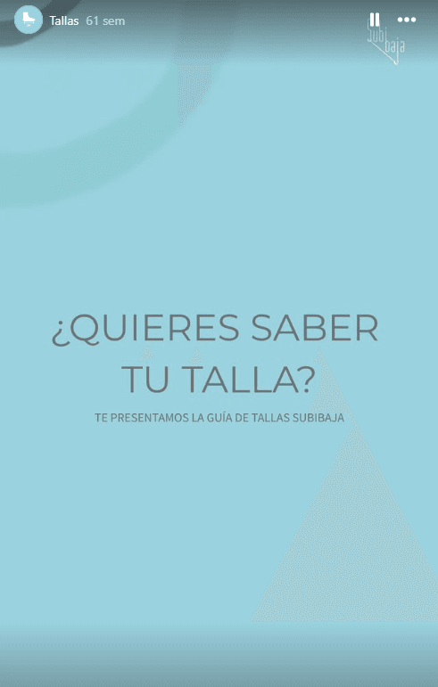 ¿Quieres saber tu talla?