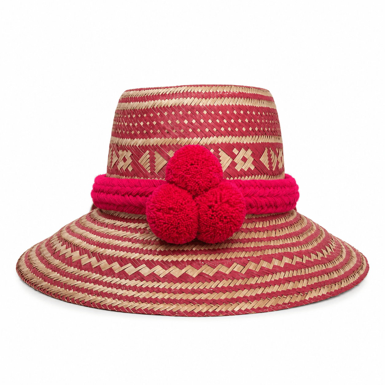 Sombrero con pong pong